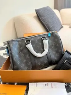 Louis Vuitton ボストンバッグ グレー