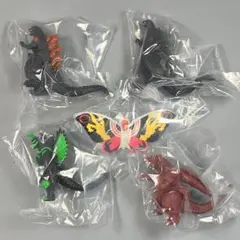 新品 バーニングゴジラ他 全5種 ゴジラ真摯大全 新たなる来訪者 未使用