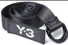 【値下げ】Y-3 LOGO BELT ブラックのサムネイル