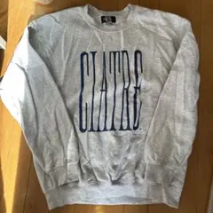 ciatre ロゴプリント グレー スウェット　シアター