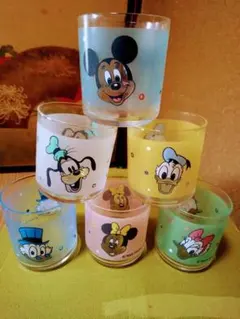 ディズニー プチ グラス 6個 セット