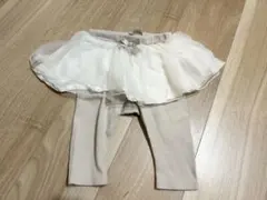 petit main チュチュ付きズボン 80