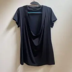 シャルレ セレクトカットソー M 黒