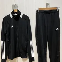 【新品】adidas ジャージ上下セットトラックスーツ セレーノ S ブラック