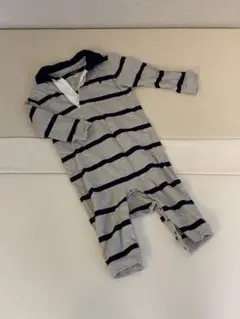 Ralph Lauren ストライプロンパース 12M