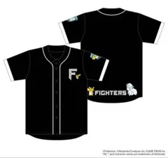 北海道日本ハムファイターズポケモン ベースボールシャツ レイエス