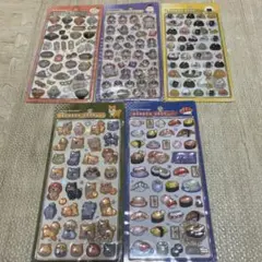 ボンボンドロップシール　和柄　正規品　5枚セット