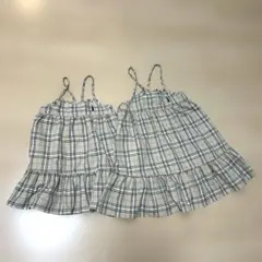 ワンピース　チュニック　イーストボーイ　バーバーリー　姉妹