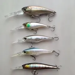 ジャッカル　O.S.P　ソウル　シャッド　ハイカットなど　5個セットのサムネイル