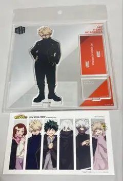 ヒロアカ　爆豪勝己　ベースヤードトーキョー　アクリルスタンド　特典