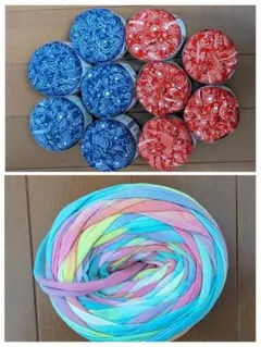 Tシャツヤーン　２種　ペイズリー　ヒッピー