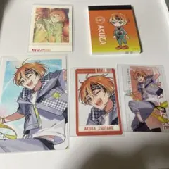 18TRIP エイトリ 五十竹あく太 缶バッジ ぱしゃこれ アクリルブロック