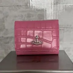 大人気　ヴィヴィアンウエストウッド コンパクトウォレット　可愛らしいピンク