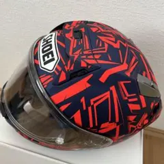 SHOEI フルフェイスヘルメット ネイビー/レッドのサムネイル
