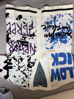 ZARA グラフィックニットカーディガンのサムネイル