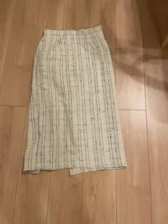 ツイードタイトスカート新品タグ付き