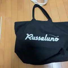 Russeluno ブラック トートバッグ