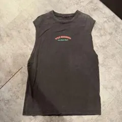 ZARA 古着ヴィンテージ風 ノースリーブタンクトップTシャツ