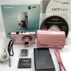 【完動品 極美品】CANON IXY 220 F 純正バッテリー 2個 取説付き ☆CANON IXY220F 美品 試し撮りの19ショットのみ、ほぼ未使用品