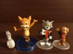 トムとジェリー　フィギュア4点セット