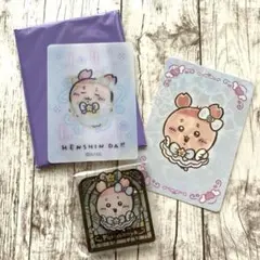 【古本屋】マジカルちいかわアクリルバッジ　HENSIN レンチキュラーカード
