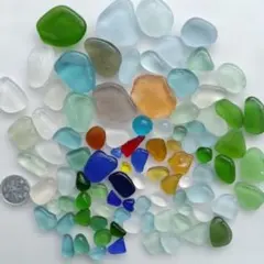 シーグラス　２点セット