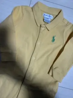 Ralph Lauren イエローロンパース
