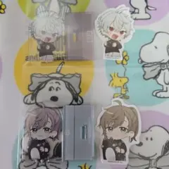 にじさんじ　チョコエッグプラス　アクスタ&シール　葛葉・叶(ChroNoiR)