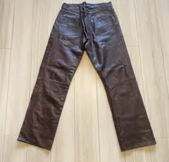OLD GAP straight fit レザーパンツ ストレート 山田蓮着用 OLD GAP straight fit レザーパンツ ストレート 山田蓮着用