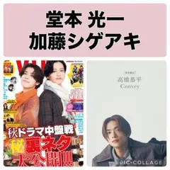 +act. プラスアクト TV LIFE 堂本光一 加藤シゲアキ 切り抜き