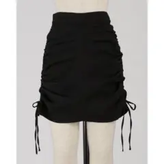 LIVRALLY サイドドロストミニスカート