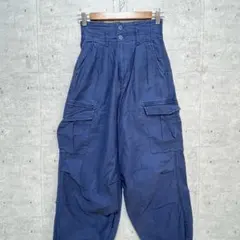 u142 MOUSSY ハイウエスト カーゴパンツ ワイド カジュアル Y2K