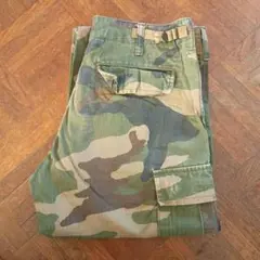 BEAMS BOY ビームスボーイ 迷彩カーゴパンツ ベイカーパンツ ダブルニー