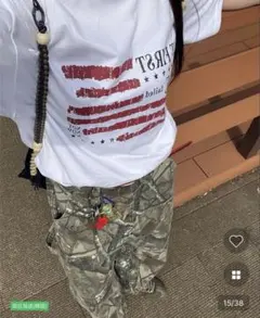 グラフィックデザインプリントTシャツ NUGUのサムネイル