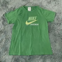 ナイキ NIKE｜Tシャツ（L）グリーン 半袖 ロゴT レディース ワークアウトのサムネイル