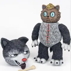 入手困難 黒ねこ事務所 黒田有里 オオカミちゃん 作家ぬいぐるみ