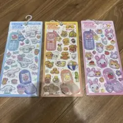 平成はっぴーフォン　ステッカー　シールセット