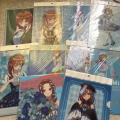 2025年最新】五等分の花嫁 クリアファイルの人気アイテム - メルカリ