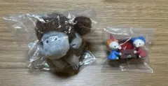 ムーミン　ガチャ　ぬいぐるみ　ご先祖さま・ランプ　トフスランとビフスラン