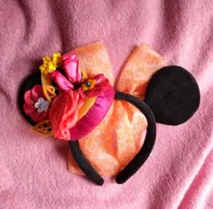 ミニーマウス風カチューシャ