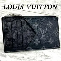 ★極美品★ルイヴィトン　コインカードホルダー　タイガラマ　ノワール　メンズ