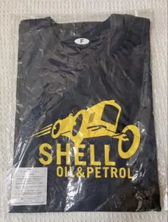 【新品】SHELL OIL&PETROL Tシャツ F ネイビー 非売品 希少