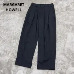 ⭕️美品⭕️　マーガレットハウエル☓フォックスブラザーズ　リネントラウザーズ　S マーガレットハウエル×フォックスブラザーズ リネンウール トラウザー