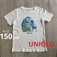 【訳あり】UNIQLO｜モンスターズインク コラボTシャツ150cm ディズニー