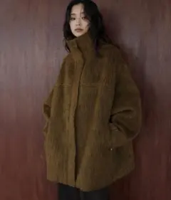 2026年最新】hellam シャギースタンドカラーコートの人気アイテム