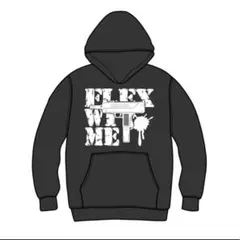 flex wit me ロンT S ホワイト　yokosquad brrrsos flex wit me ロンT S ブラック yokosquad - メルカリ