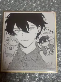 ギヴン　ギヴン展　キヅナツキ　色紙　村田雨月