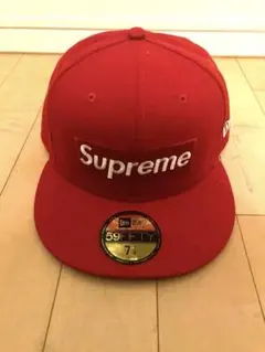 Supreme NEW ERA キャップ 赤
