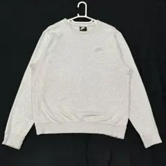 NIKE スウッシュロゴ ワンポイント スウェット トレーナー パープル ナイキ