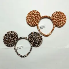 ミッキー カチューシャ フロリダ ヒョウ キリン ディズニー